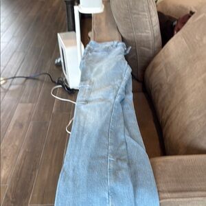 American Eagle Outfitters Light Blue Boot Cut Jeans